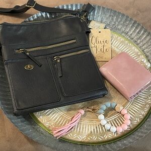 Black Crossbody Bag Bundle